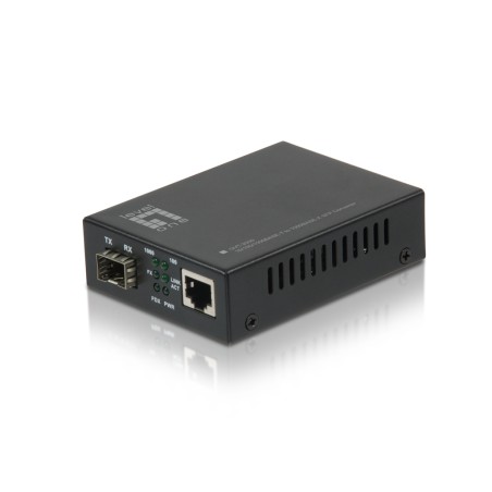 LevelOne GVT-2000 | Optimized 10/100/1000BASE-T to 1000BASE-X Converter
